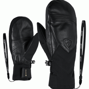 Ziener Damen Ski faustlinge KABiRAL GTX PR 7,5 Schwarz Black GORETEX PrimaLoft