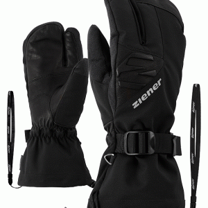 Ziener Herren Ski Gofrieder Lobster AS AW 8,5 Schwarz Black AquaShield Wool