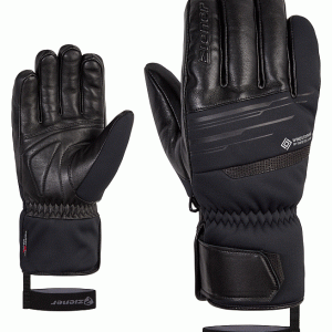 Ziener Herren Ski handschuhe GARCEL Gore WS PR 8,5 Schwarz Black PrimaLoft Warm