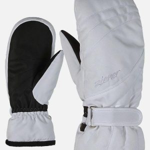 Ziener Damen Ski faustlinge KiLENiS PR 7,5 Ladies Gloves Weiß White PrimaLoft