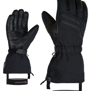 Ziener Herren Ski handschuhe GLYR AS PR 8,5 Schwarz Black AquaShield PrimaLoft