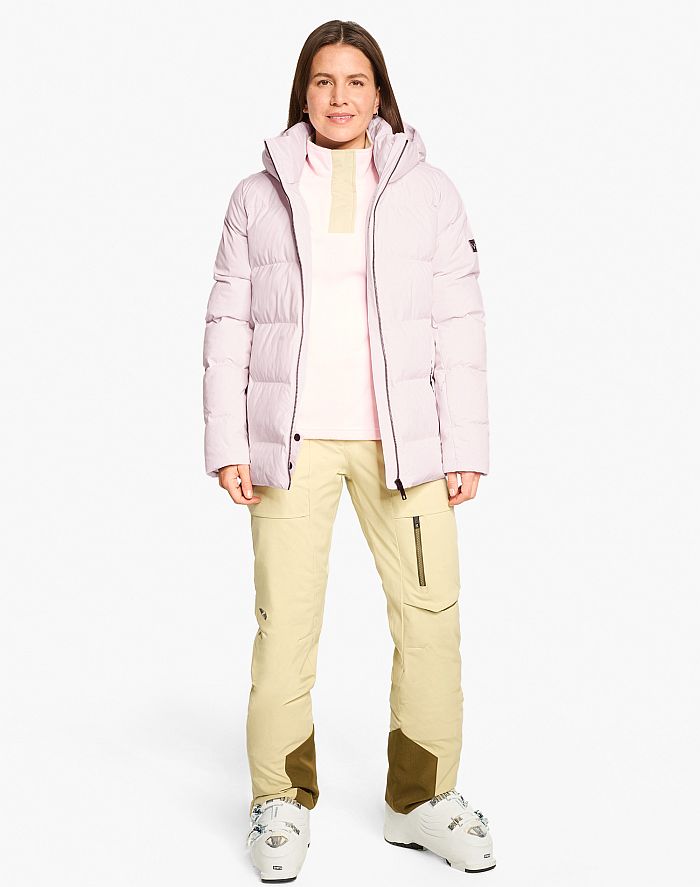 Ladies ski-outfit Ziener TRAVA Z Lady Shell Pink Rosa Ski Jacket Damen Skijacke